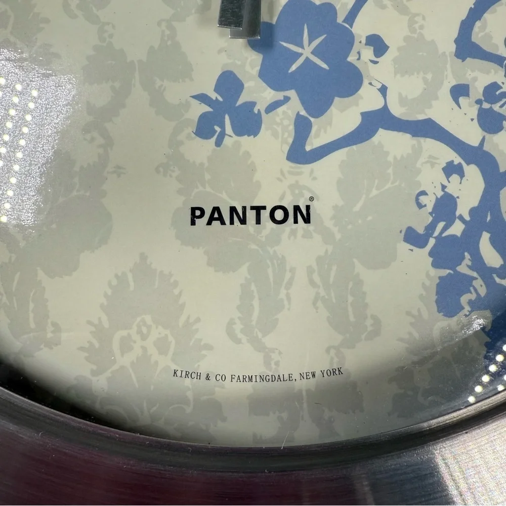 RARE VINTAGE Verner Panton Clock By Kirch & Co. Works Cherry Tree Blossom Design
